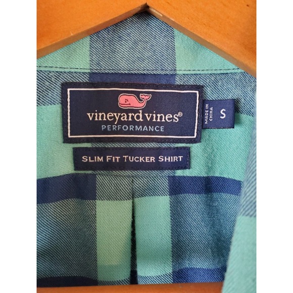 Vineyard Vines Men's Slim Fit Tucker Button Up Shirt. Plaid. Size S - Picture 3 of 3
